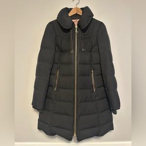 🖤 warm Juicy Couture Down Puffer Jacket (size L but runs small! Fits like a M)